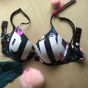 PINK Push-Up Bra